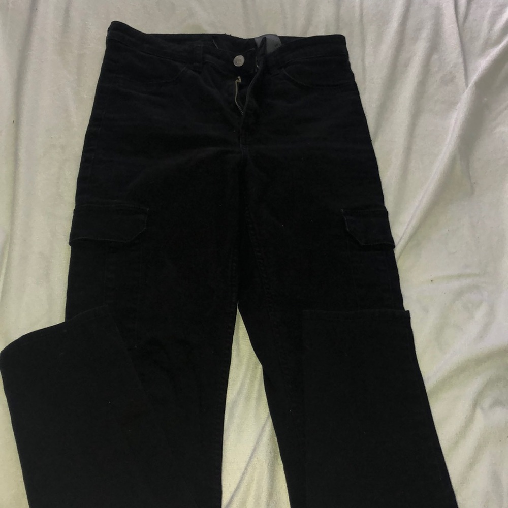 High waisted skinny jeans